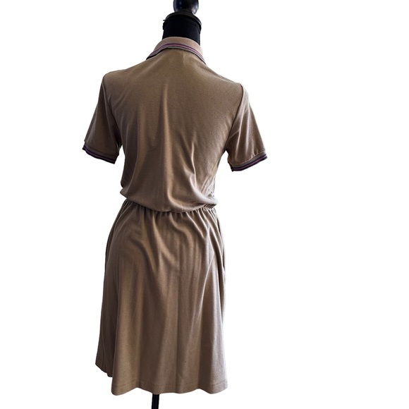 Vintage Sears Dragon decal dress. Tan size 10 - Picture 9 of 11